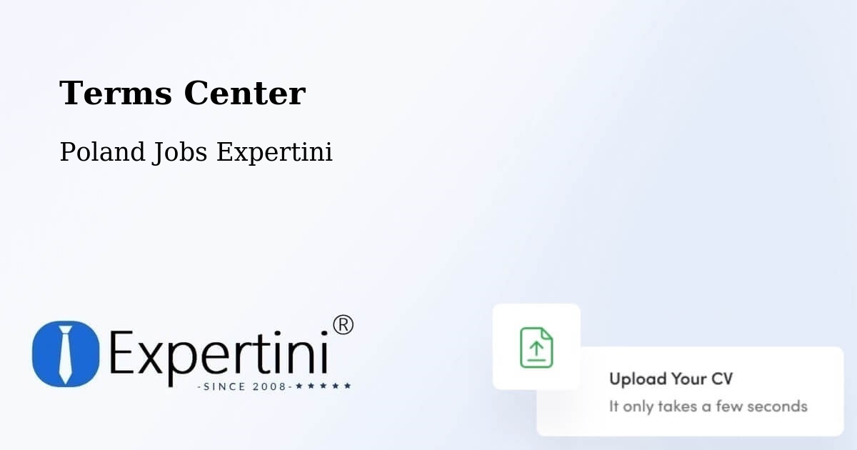 Terms of Service – Rypin - Poland Jobs Expertini